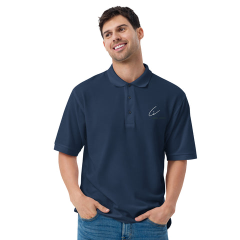 Men's Premium navy Polo